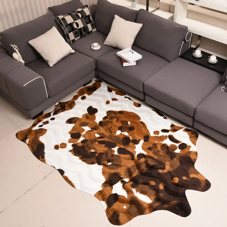 Faux cowhide RugsAmerican creative whole cow carpet Upholstery for short hair living room/sofa/bay window