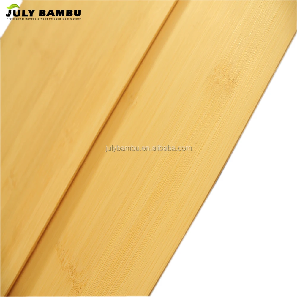July Bambu 0.5-12mm Natural Bamboo Skateboard Sheet/Veneer