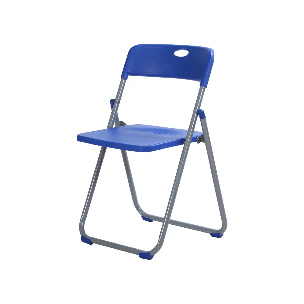 Conference Folding Chairs Meeting Reception Metal Frame Foldable Plastic Banquet Chair