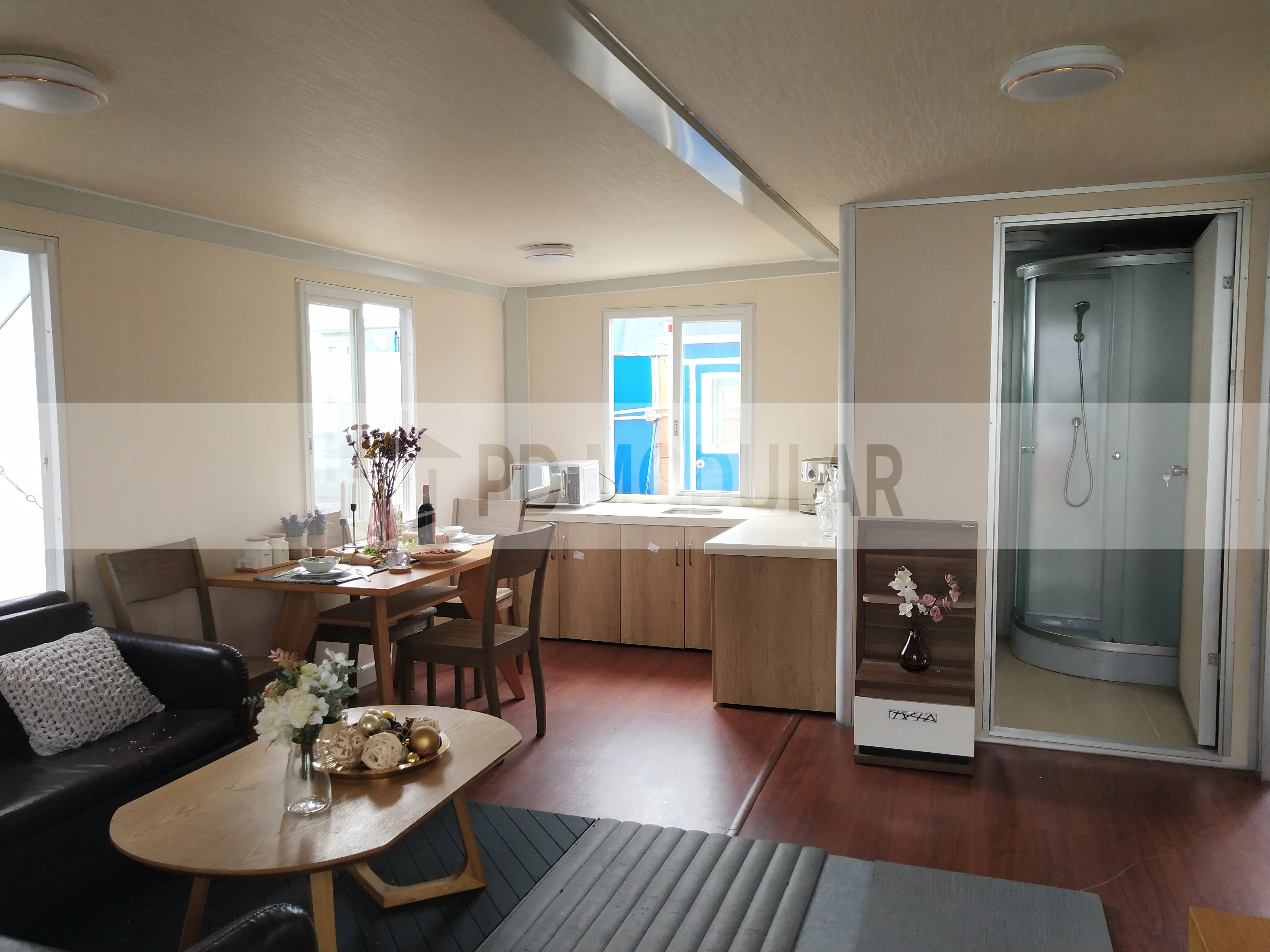 2019 new design cheap prefab expandable container buildings