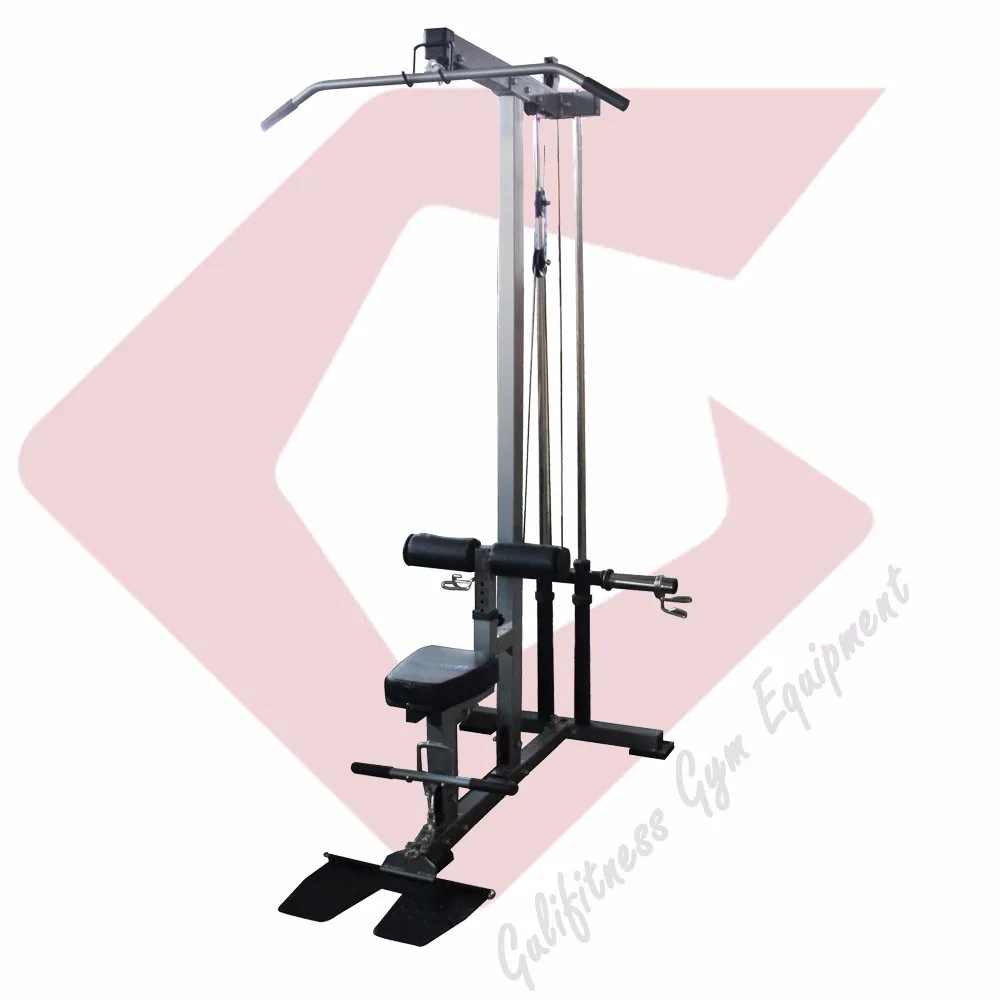 Одна станция домашнего тренажерного зала с пластиковой штабелей весом 100 фунтов