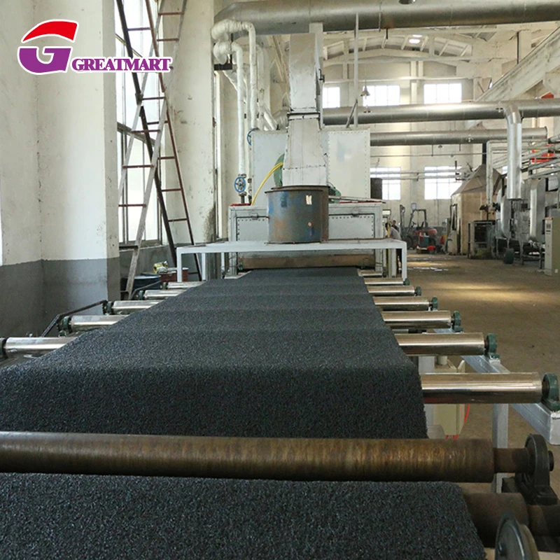 anti slip spike backing pvc coil car mat in roll