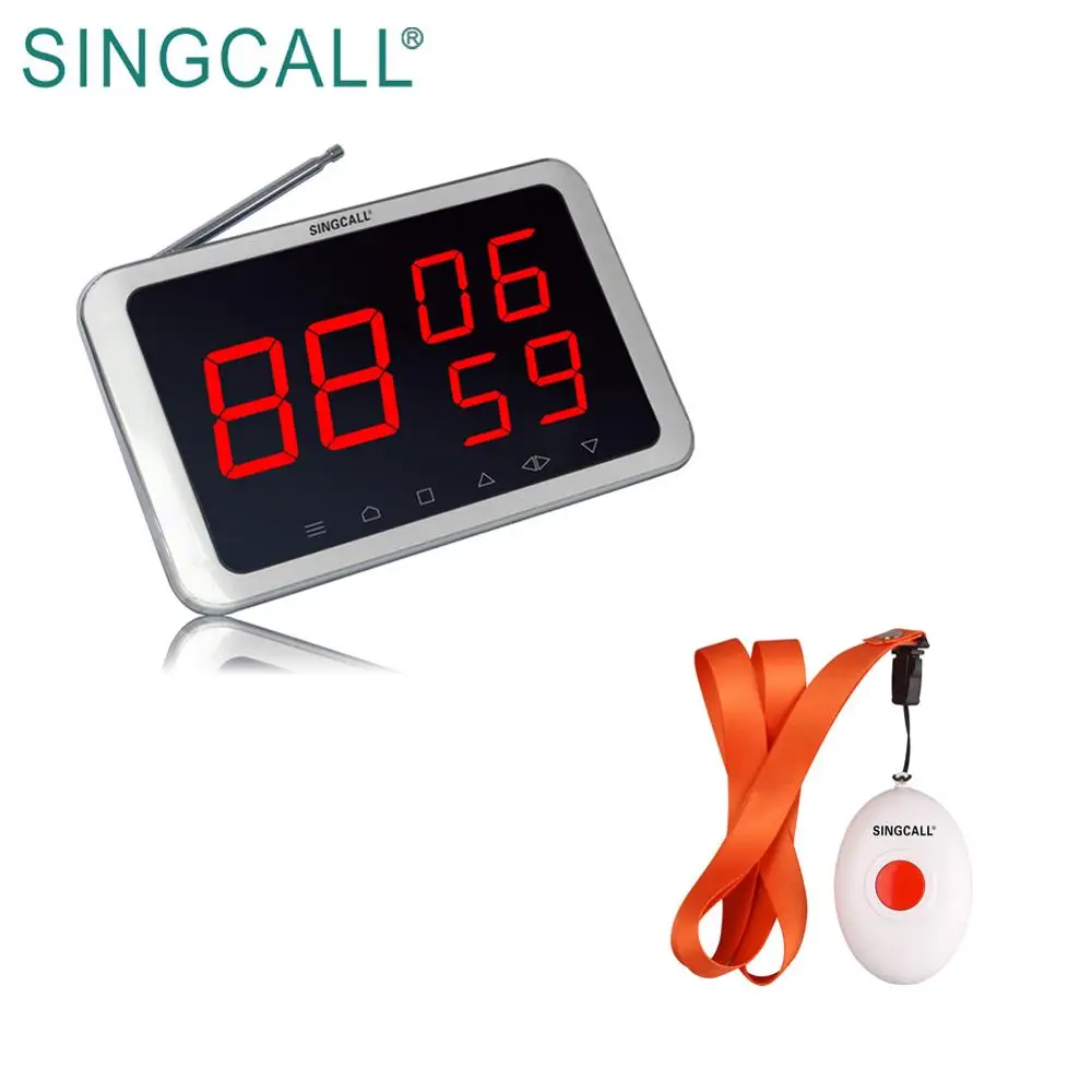  Система пейджинга SINGCALL doctor беспроводная кнопка вызова медсестры и