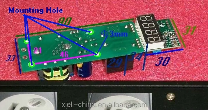 30A ac ammeter for PDU