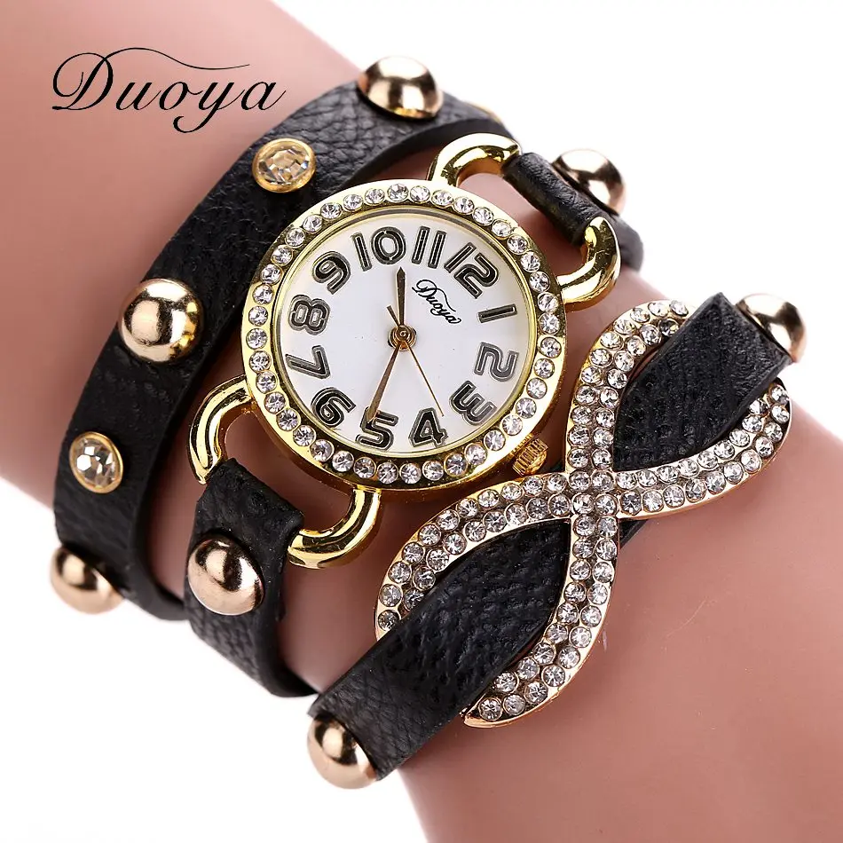 77 Fashion New Arrive Watches Women Luxury Brand Leather Bracelet Wristwatch Women Dress Sport Wristwatches Business