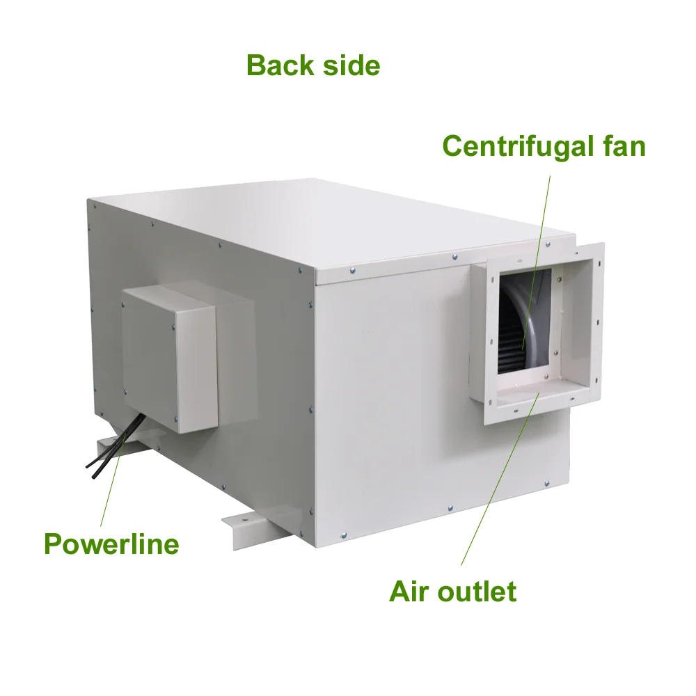 Hot sale 150L Ceiling Mounted Dehumidifier OEM Dehumidifier For Sale