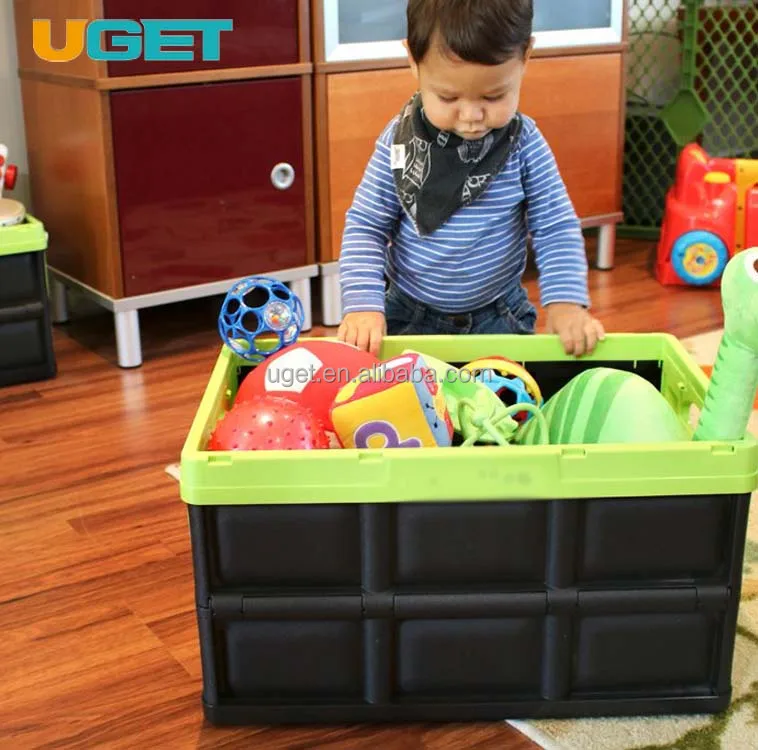 
Modern Promotional Plastic Collapsible Storage Box For Warehouse 