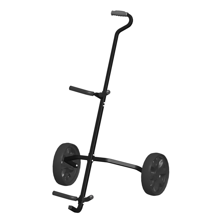 Manufacturer Super Steel 2-Wheel Rental Golf Push Trolley