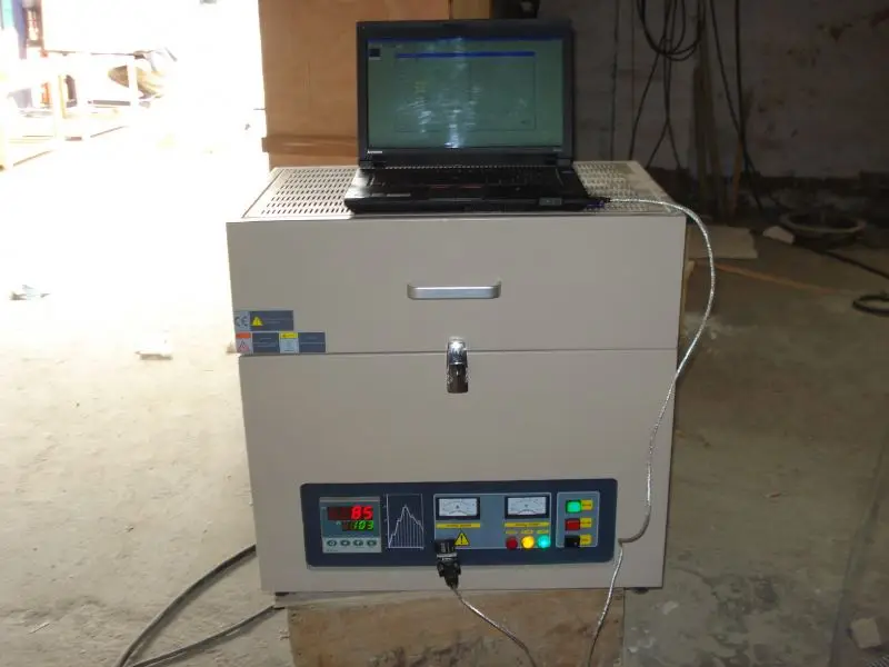 High Temperature Hydrogen Gas Vacuum Tube Oven with Vacuum Pump