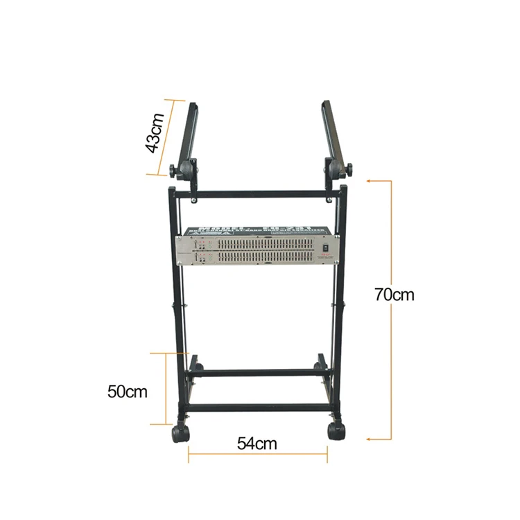 Stable equipment rack DJ Mixer Stand practical