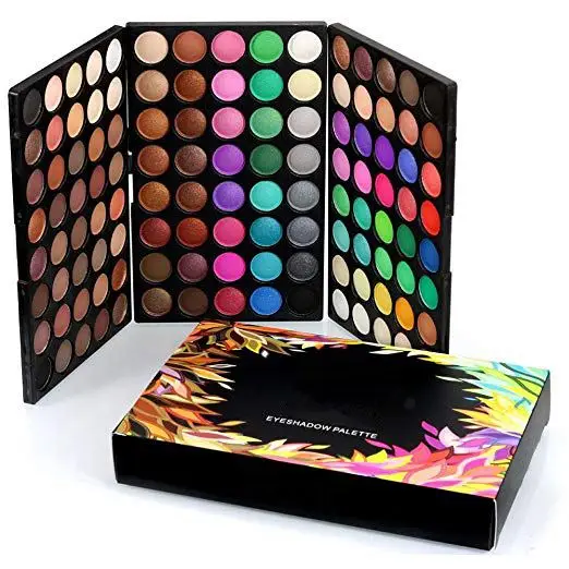 
120 Colors Gliltter Eyeshadow Palette Matte Eye Shadow Palete Shimmer and Shine Nude Make Up Palette 