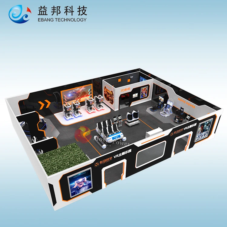 
High Return Of Investment Projects VR Theme Park With High-Tech VR Equipment For Sale 