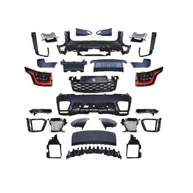 Brand New 14-17 RRS Upgrade For 2018 Range Rover Sport Front And Rear Bumper Body Kits