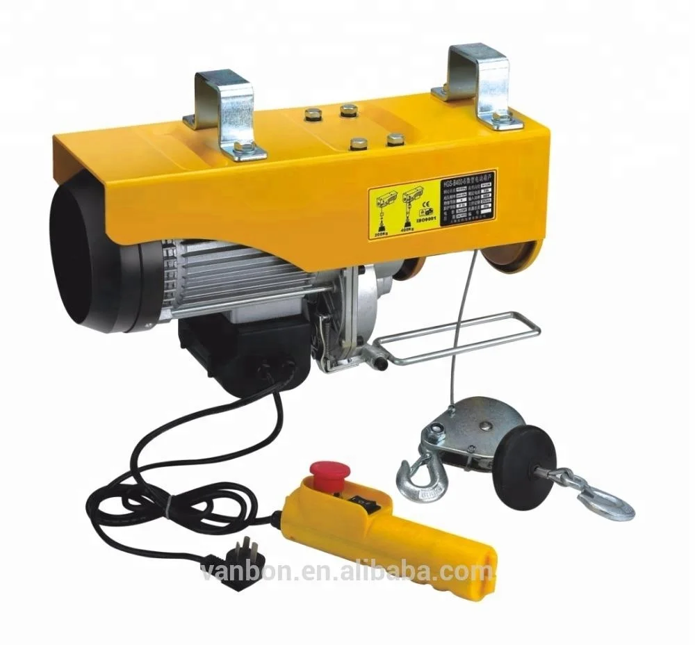 Vanbon hoist manufacturer best seller PA1200 mini electric wire rope hoist for sale