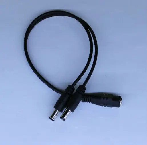 12V DC Video Cable 1 to 4 CCTV Splitter Cable