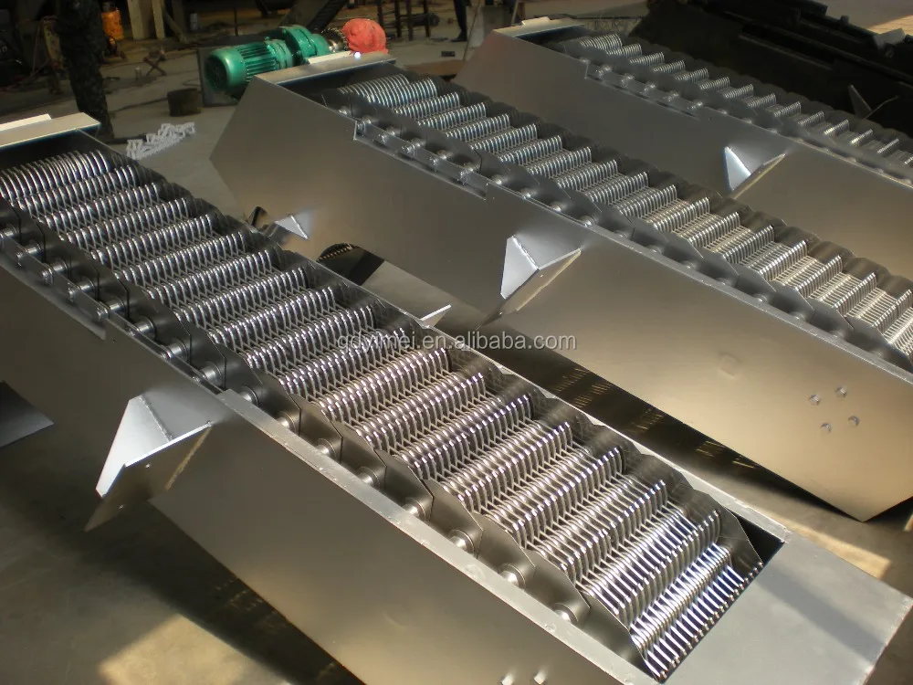 industry water treatment solid waste remove Anti-fishing mechanical grille