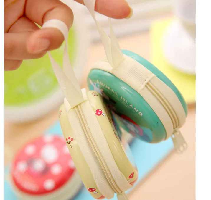 Новая прекрасная Мини Круглая сумка-кошелек оптом, сумка-кошелек для наушников, сумка для монет