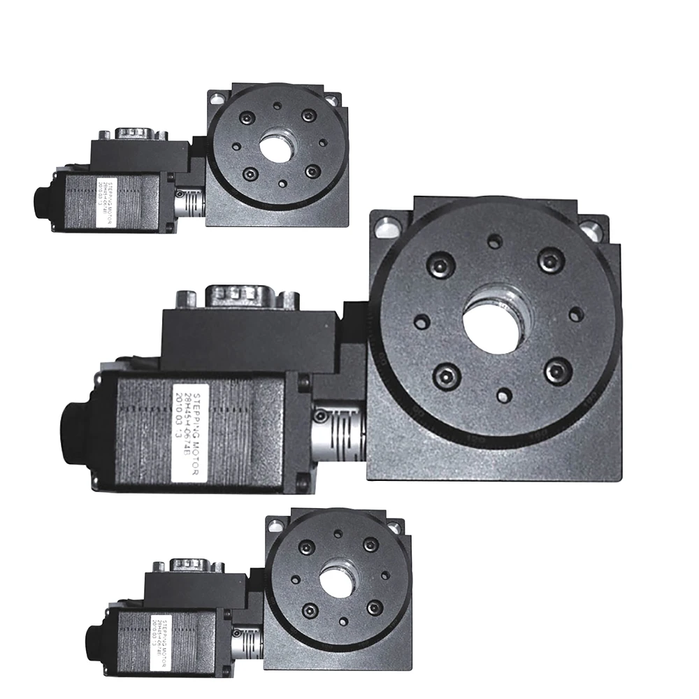 Привод пьезо-микро точный моторизованный электродвигатель вращение направление точное позиционирование сцена электрического вращения