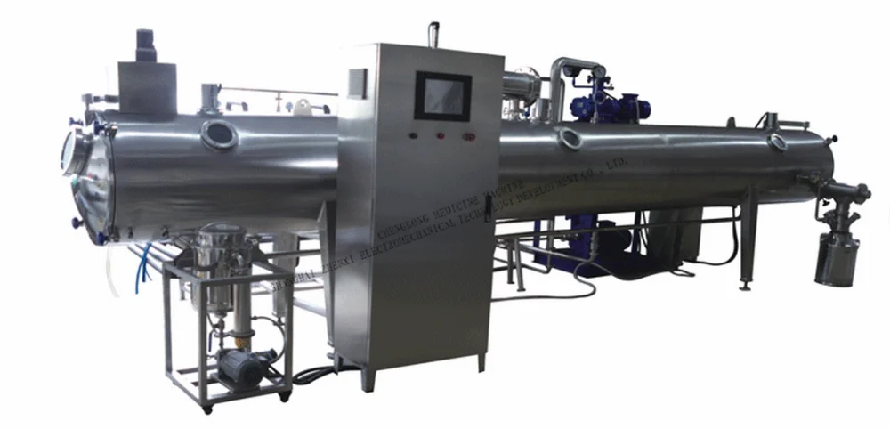 PLC Контроля Вакуума Барабан Ленточного Типа для Травяной Медицине Экстракт