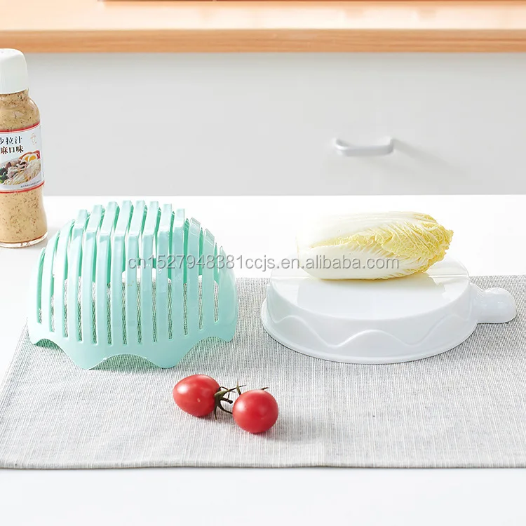 
kitchen Salad Cutter Bowl Salad Maker Tools Fruit Vegetable Chopper Kitchen Tool Gadgets Cutter 