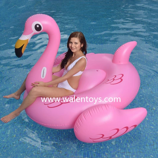 Гигантский надувной поплавок для бассейна с фламинго