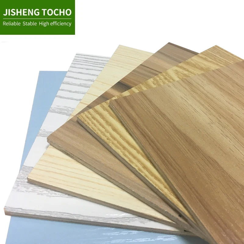 
high quality different color double sided melamine laminated plywood / particle board / mdf 