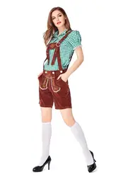 OEM  Custom Size Adults Halloween Girls German Bavarian Oktoberfest Beer Costume Women Cosplay In Games Carnival Costumes