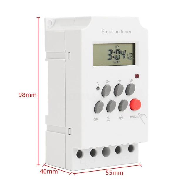 KG316T-II программируемый таймер электронные часы цифровой ЖК-контроллер