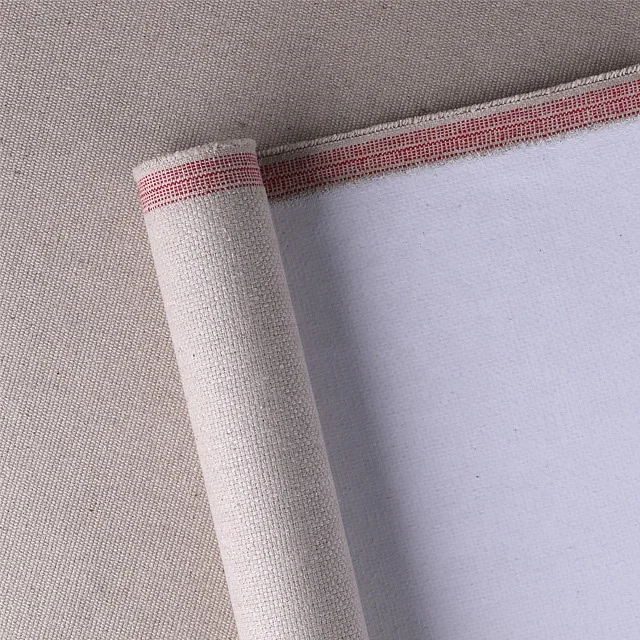 Artist linen canvas roll blend with cotton,roll canvas for oil and acrylic painting