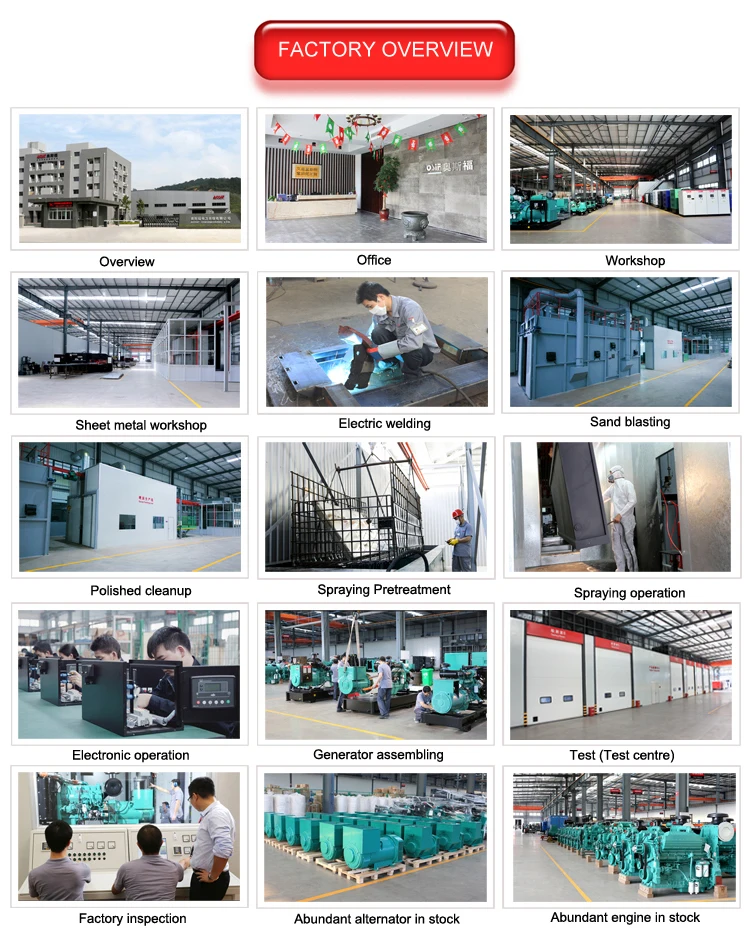 Aosif 4B3.9-G1 DCEC Open Slient diesel generator