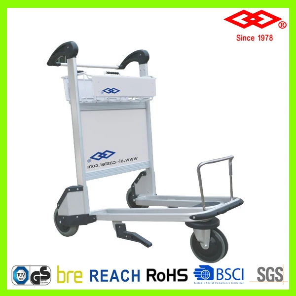 Аэропорт алюминиевого сплава ручных тележек