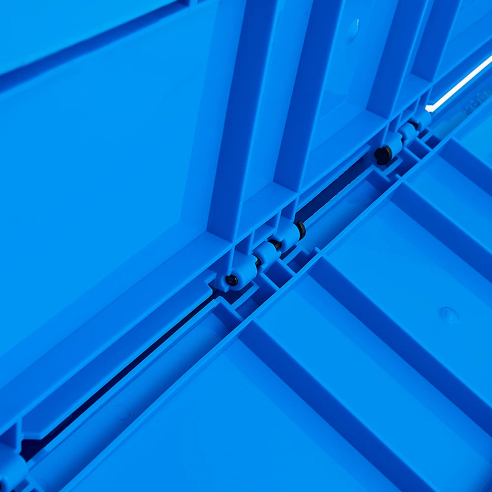 
Big lots storage heavy duty industrial stackable folding plastic bulk container 