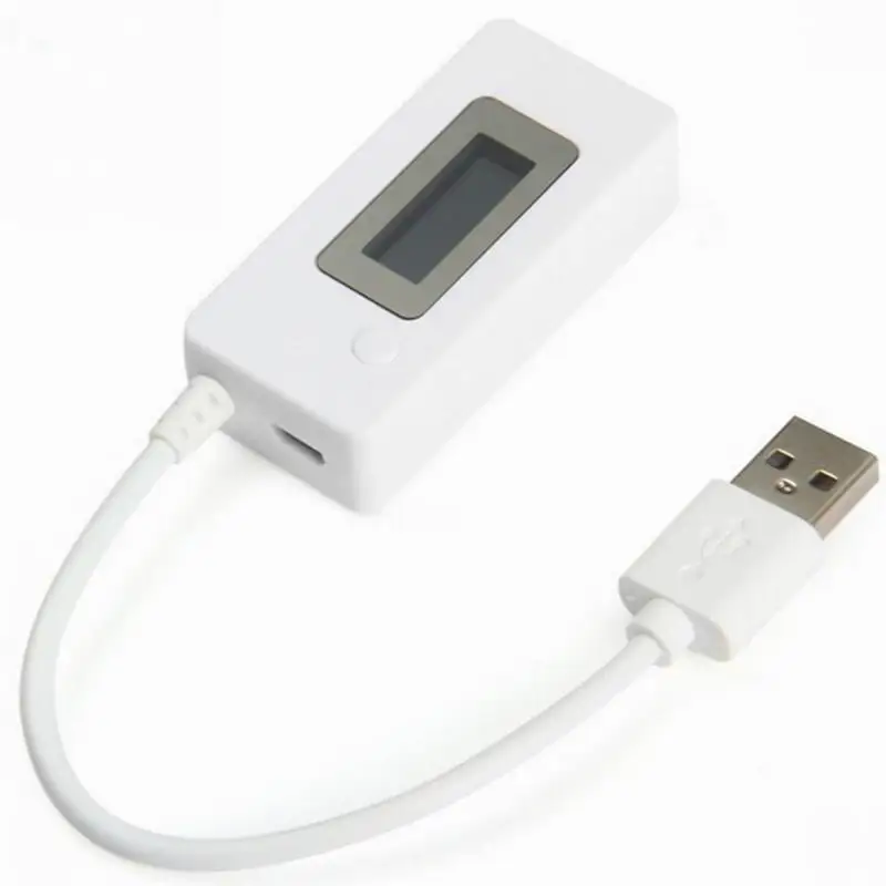 New KCX 017 LCD Screen Micro USB Mini Voltage and Current Detector Mobile Power USB Charger