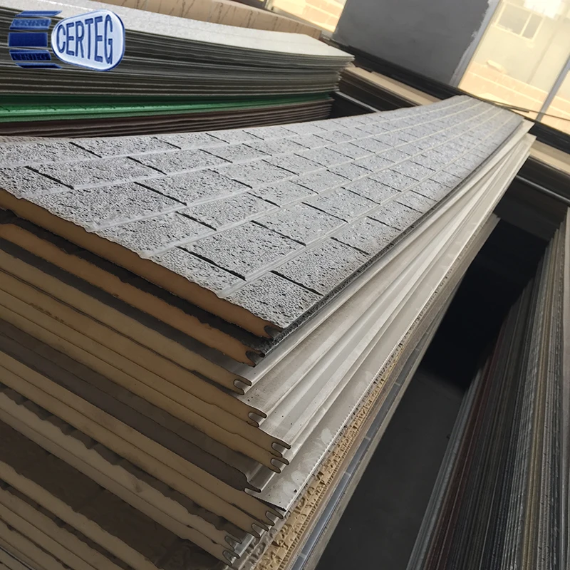 
Embossed Steel Sheet with PU Composite Decorative Panel 