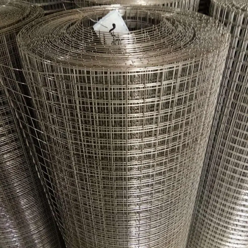 Сварная проволочная сетка из нержавеющей стали Ss316, защитная сетка, серебристая, зеленая, красная, точечная сварка, 1/2 дюйма, Huanhang 0,5-8 мм 1-2 м