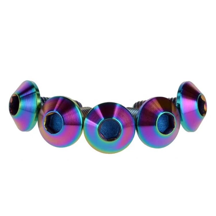 M3 M4 m5 m6 m8 m10 Titanium Button Head screw self tapping screw