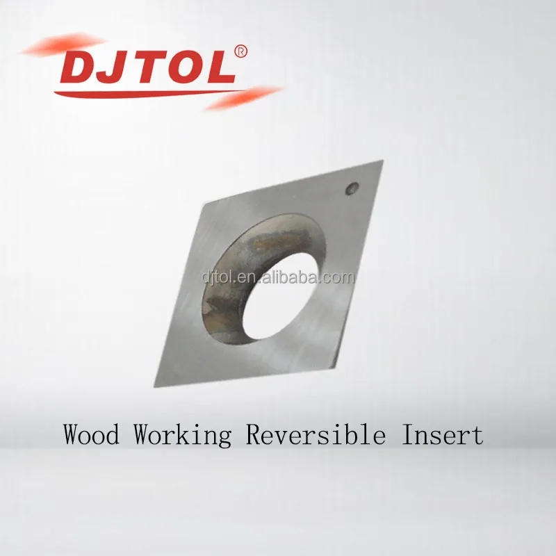 
DJTOL cnc wood working reversible inserts 