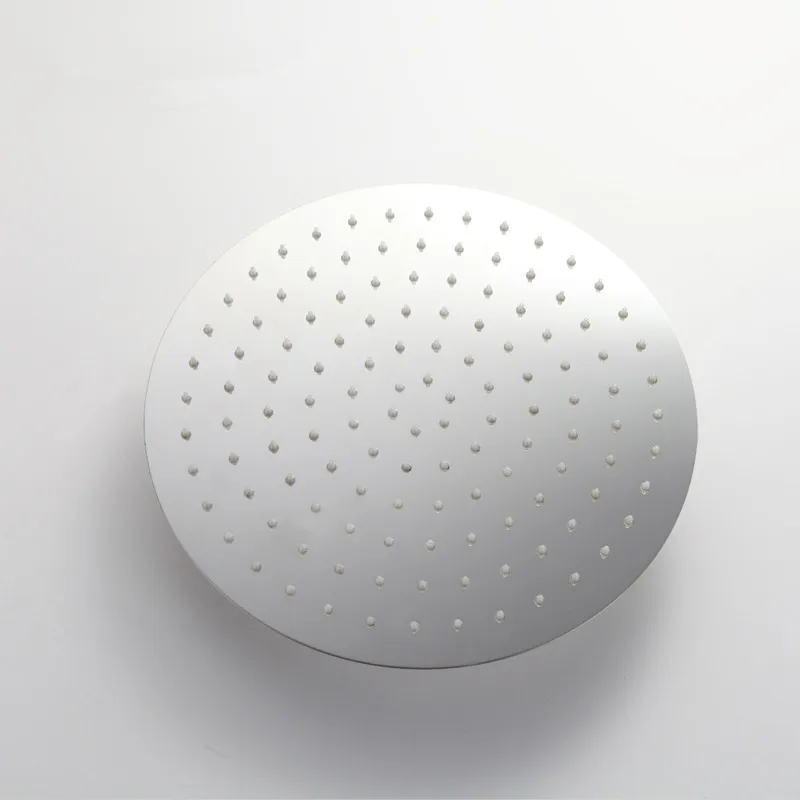 GAPPO 1PC 300*300mm High Quality Round 304 Stainless Steel Rainfall Shower Faucet Overhead Shower G28