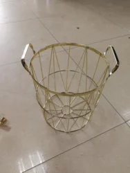 Grid Over the Cabinet Door Hair Styling Station, Metal Over Door Bathroom Hair Care Storage Basket