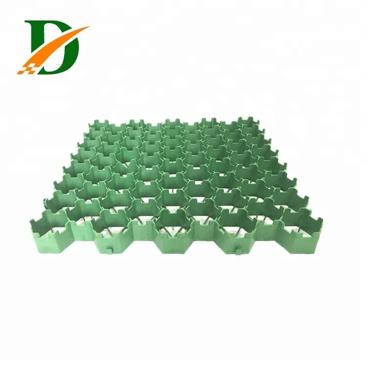 
Use the driveway pavers and grass grating make the car can drive on grass 