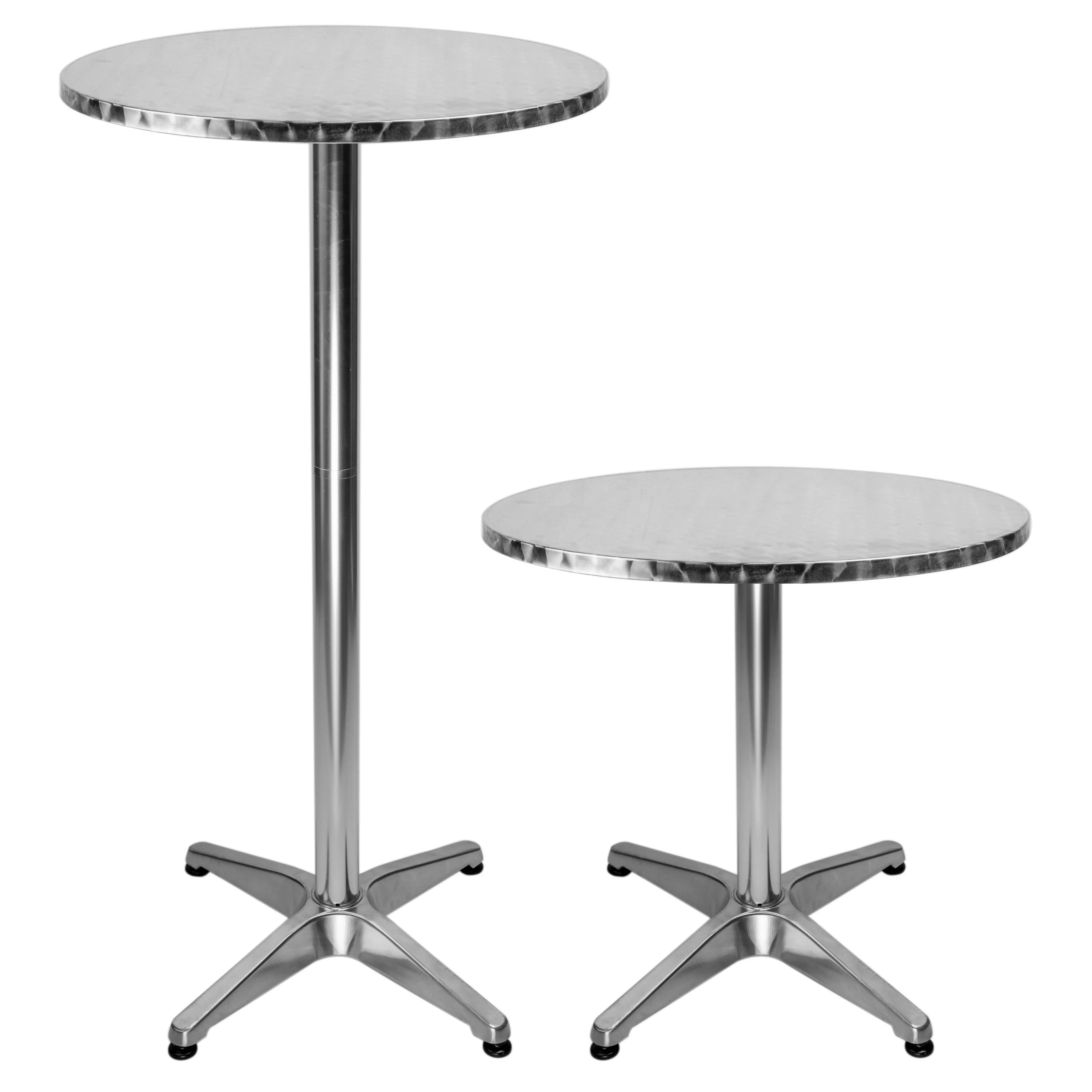 
Dia60*110CM Round Height-adjustable Aluminum cocktail bar table 