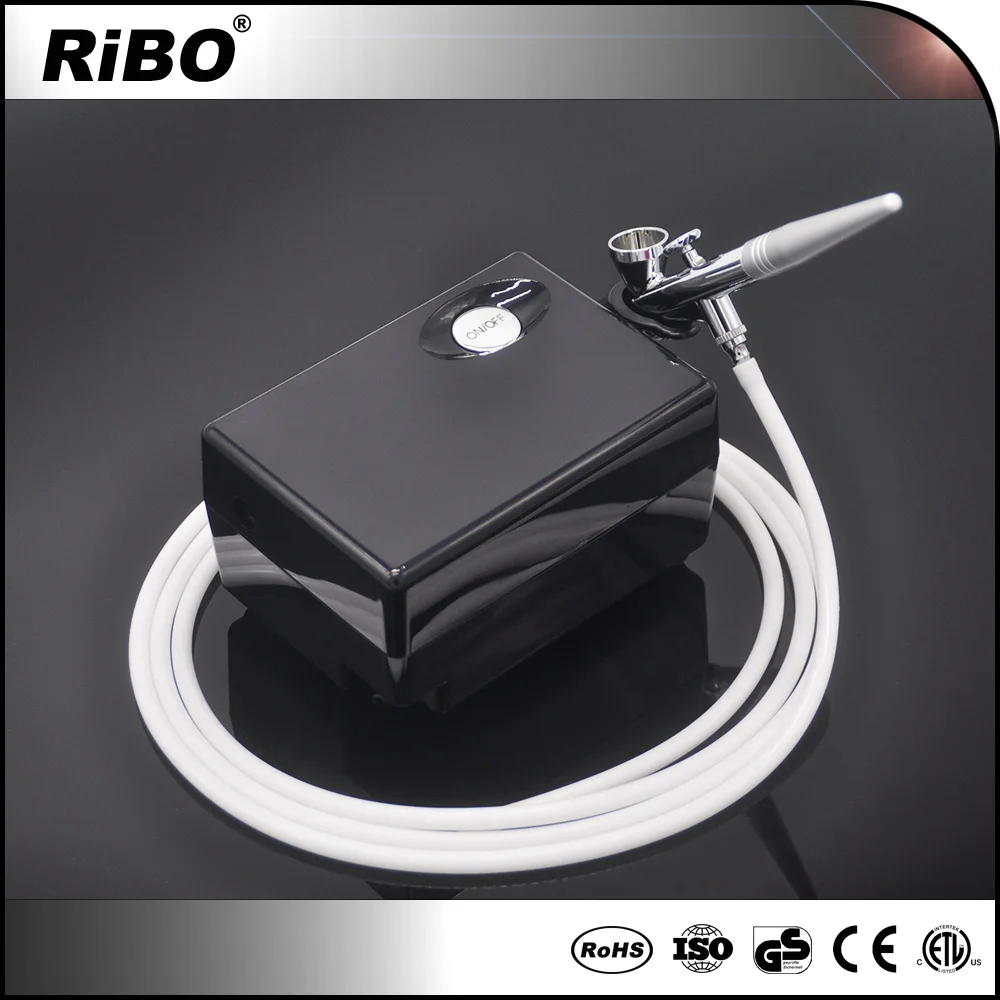 Professional Airbrush kit Mini Compressor Kit for Multi Purpose Air Brushing: Make up Body Paint Temporary Tattoos Nail Art Pain