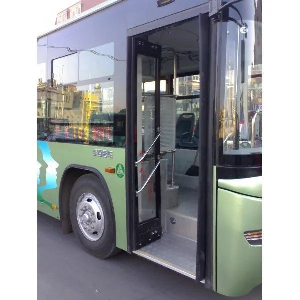 Antipinch function pneumatic aluminum interior door for bus