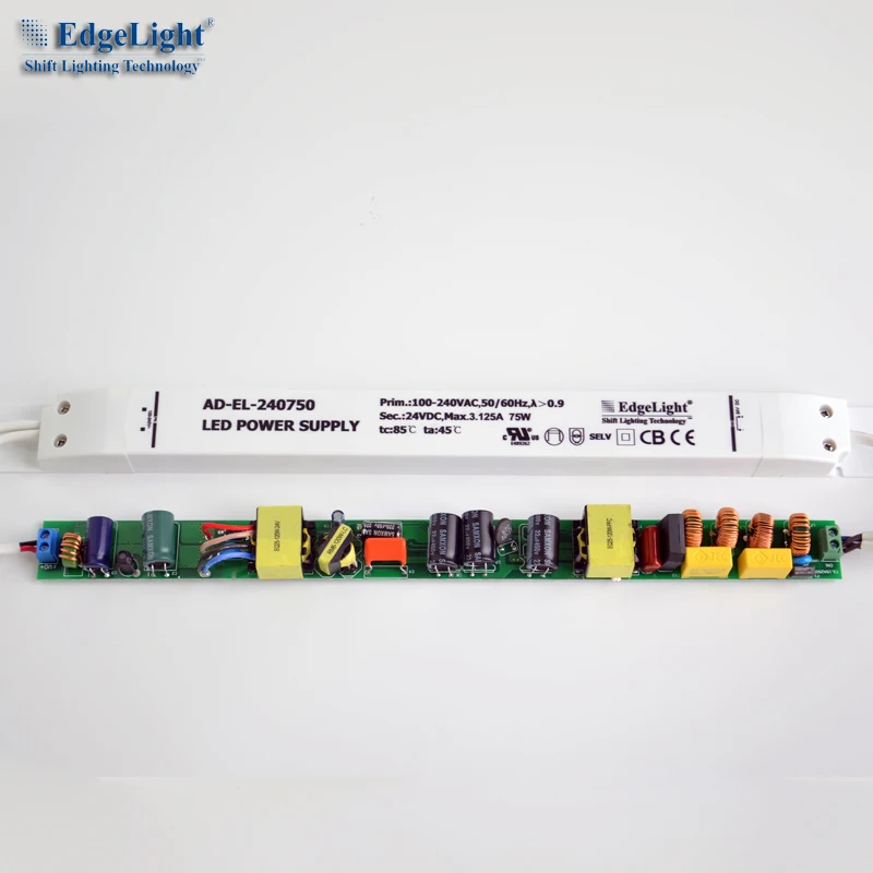 
24V 75W Class 2 Led Power Driver, High Quality Constant Voltage Led Strip Driver Single 