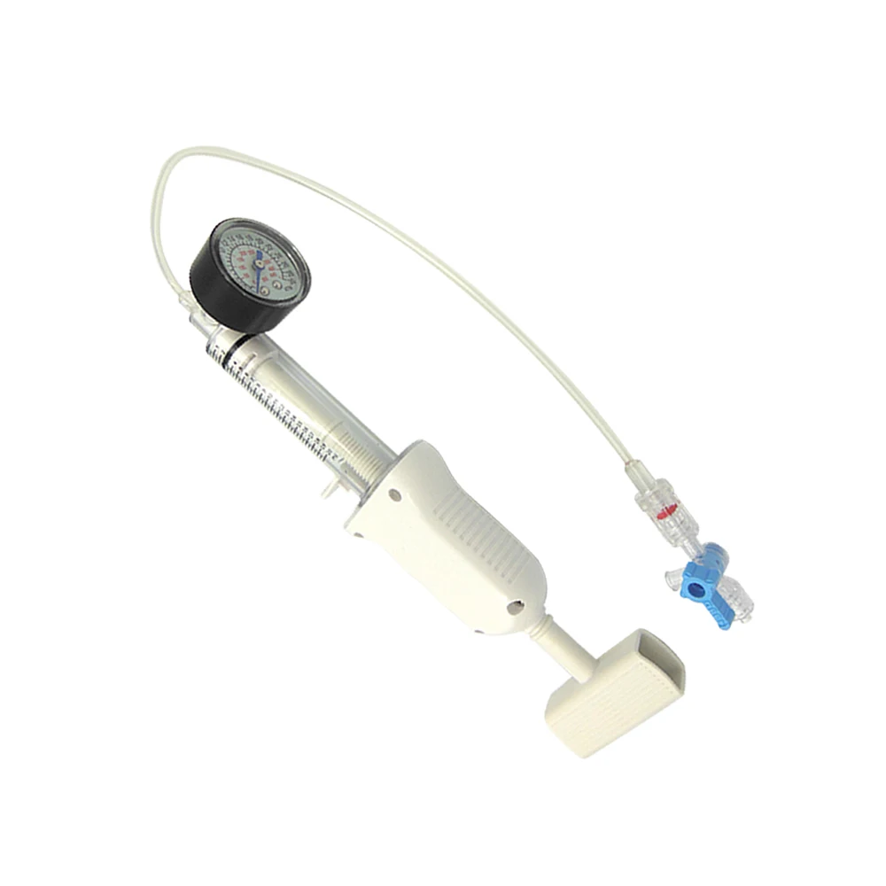 
disposable professional hospital indeflator for balloon material 