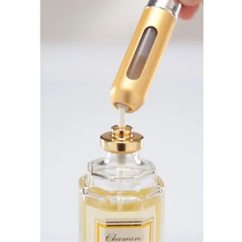 
5ml Mini Travel Aluminium Refillable Empty Pen Atomizer Spray Perfume 