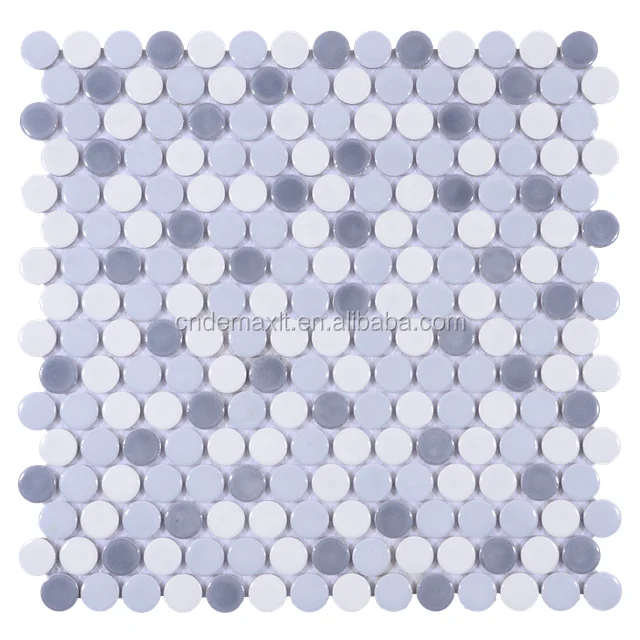 Crystalline Waved Surface Glazed Ceramic Mosaic, Green Symphony Porcelain Swimming Pool Tile