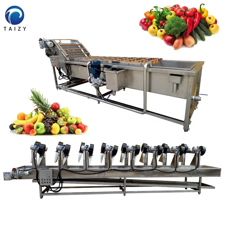 fruit and vegetable cleaner fruit washing machine fruit and vegetable washing and drying machine