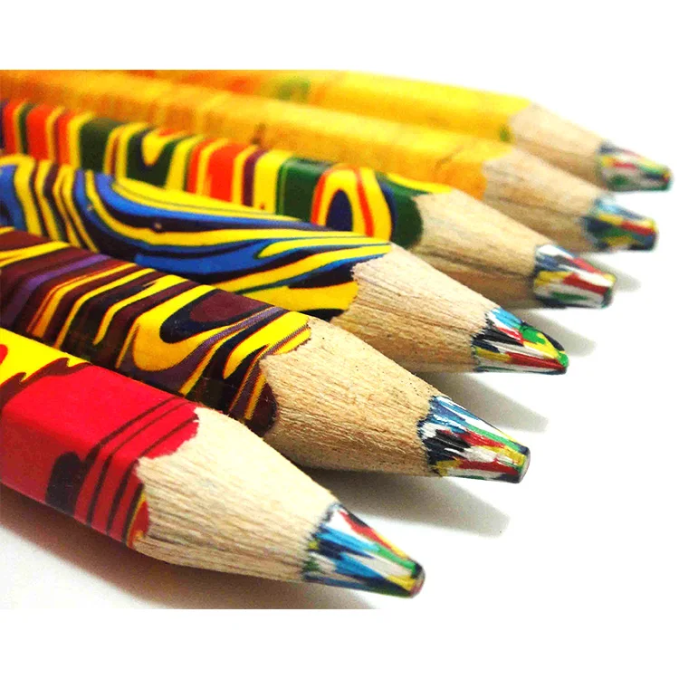 Разноцветный деревянный карандаш, магический карандаш, разноцветный карандаш, все виды цветов или 6H 5H 4H 3H 2H F HB B 2B 3B 4B 5B 6B 7B 8B