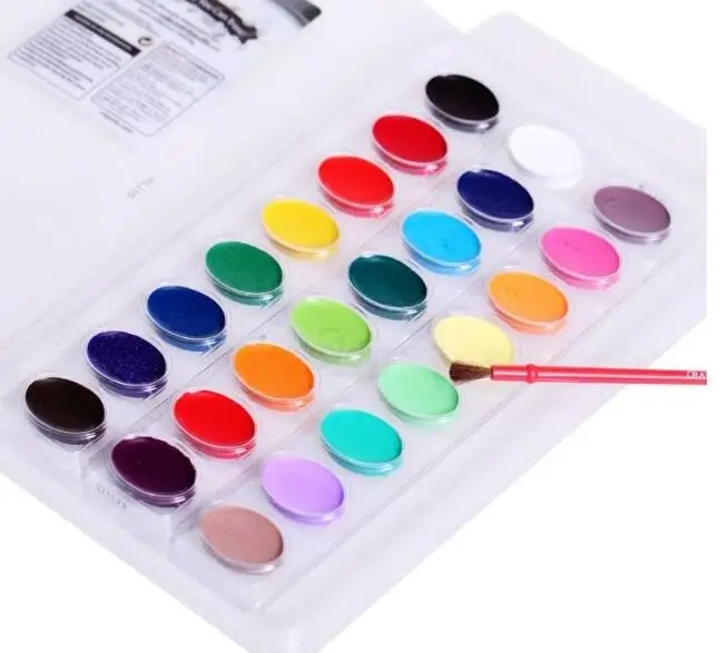 OEM factory supply high quality artist watercolor paint for kids with ASTM